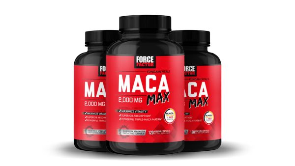 Force Factor Maca Max 2,000mg *120 Capsules